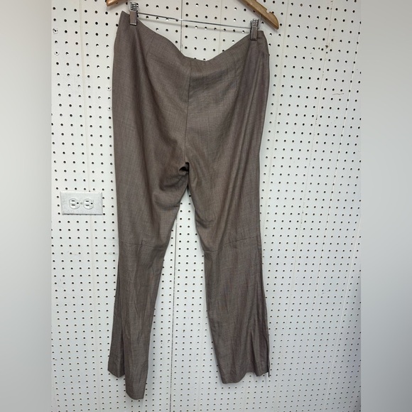 Escada Brown Straight Leg Pants - Picture 2 of 7